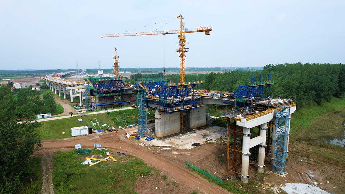 案例 | 中鐵大橋局347國(guó)道舉水河大橋工程新洲段標(biāo)準(zhǔn)化掛籃項(xiàng)目